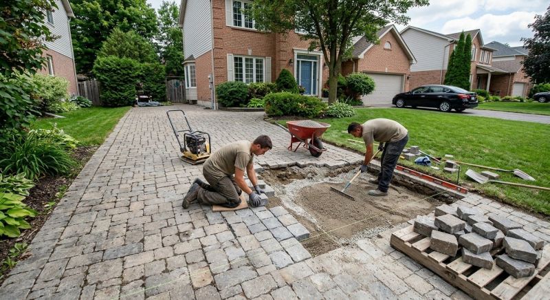 Brick Driveway Repair in Kerrville, TX