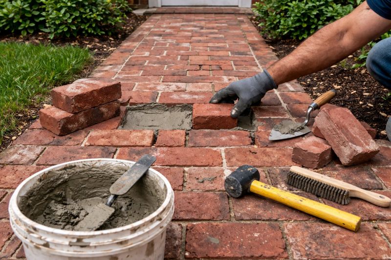 Brick Driveway Repair in Kerrville, TX