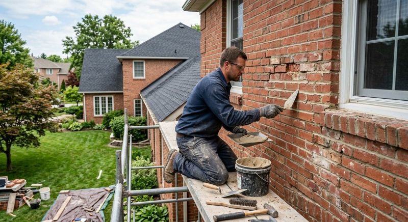 Brick Masonry Repair in Center Point, TX