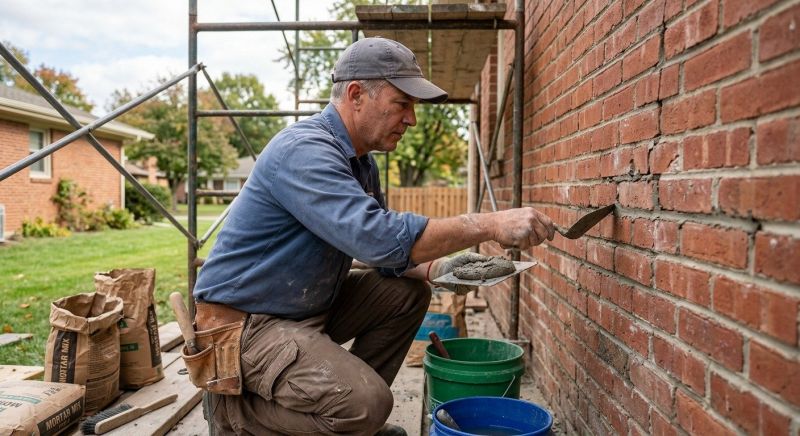 Brick Masonry Repair in Ingram, TX
