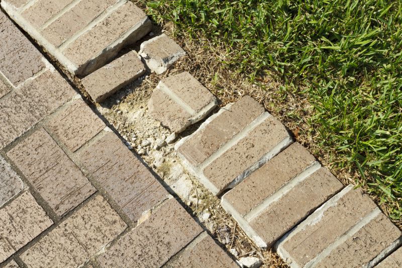 Brick Pathway Repair in Kerrville, TX