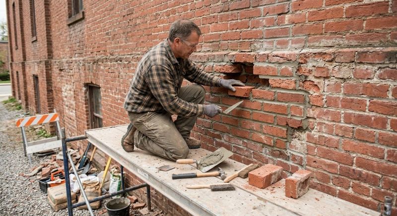 Brick Repair in Medina, TX