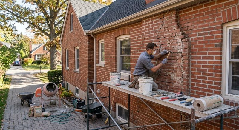Brick Restoration in Bandera, TX