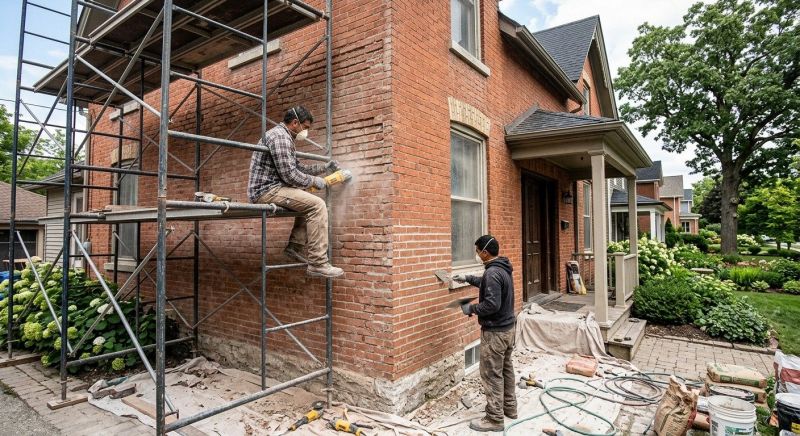 Brick Restoration in Comfort, TX