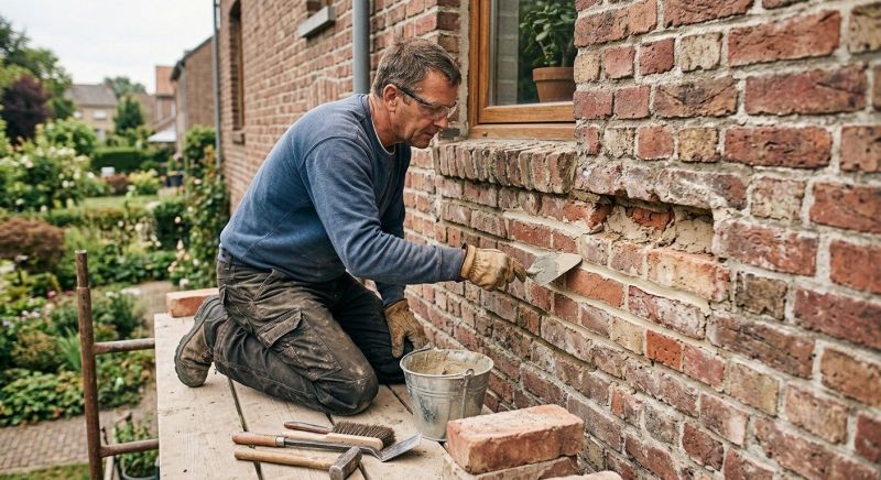 Brick Stairs Repair in Ingram, TX