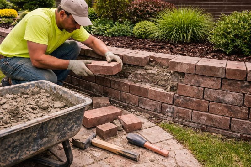 Brick Wall Repair in Kerrville, TX