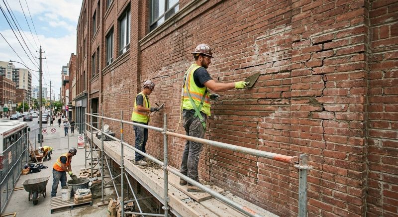 Commercial Brick Repair in Kerrville, TX