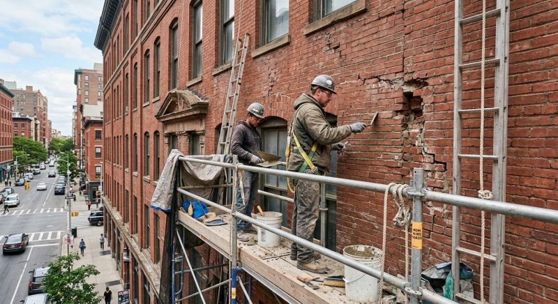 Commercial Masonry Repair in Comfort, TX