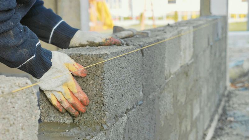 Concrete Block Wall Repair in Kerrville, TX