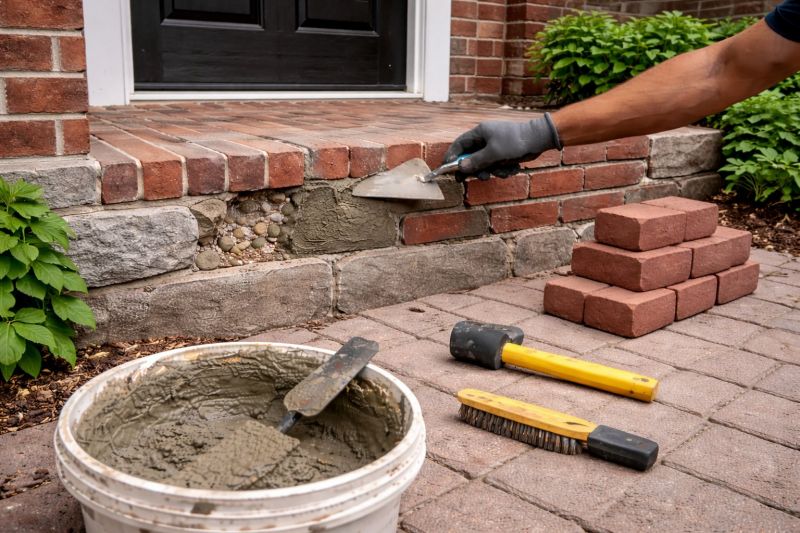 Masonry Repair in Ingram, TX