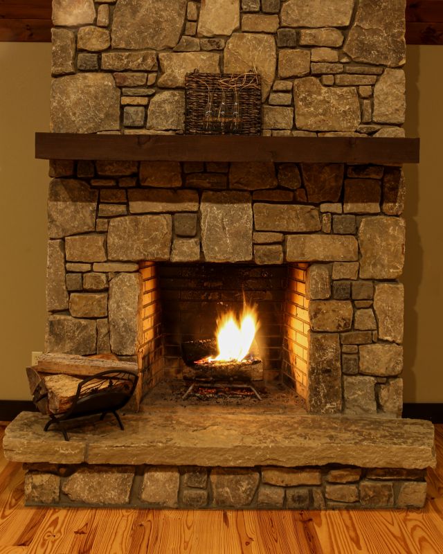 Stone Chimney Installation in Comfort, TX