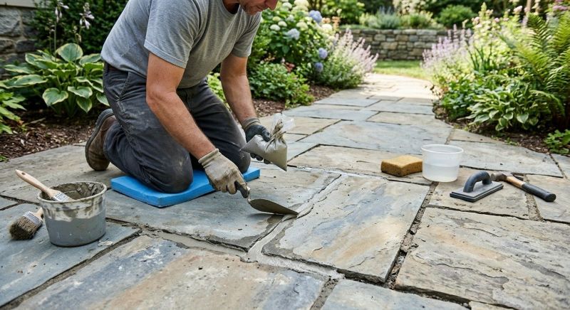 Stone Driveway Repair in Kerrville, TX