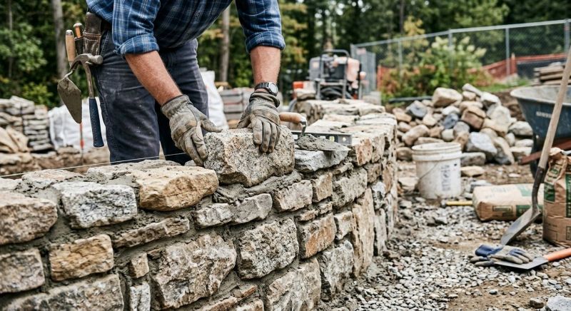 Stone Masonry Installation in Kerrville, TX