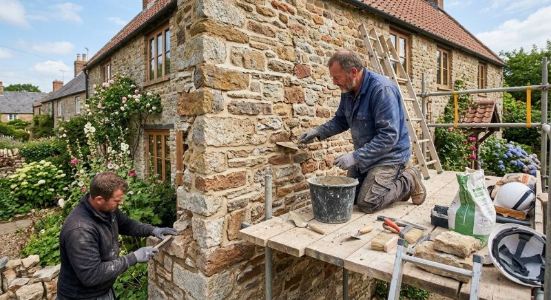 Stone Masonry Repair in Center Point, TX