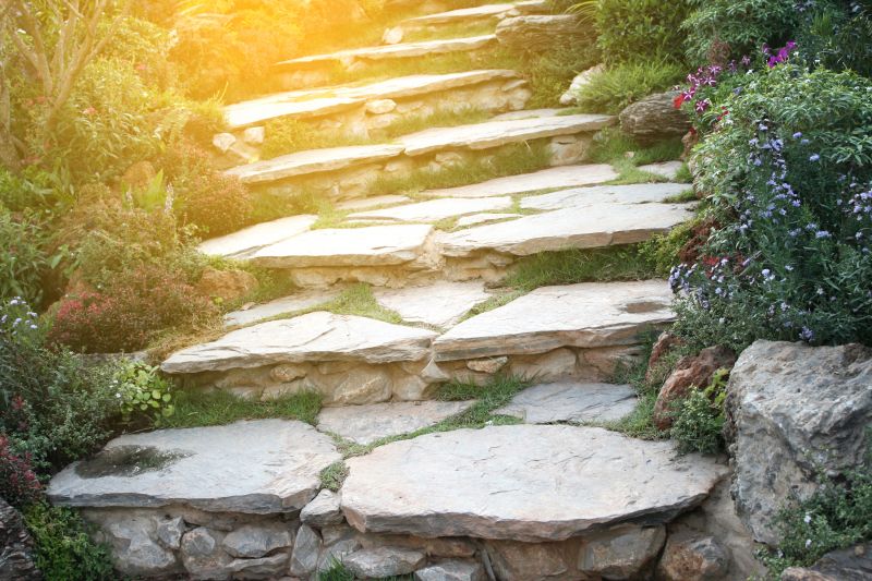 Stone Walkway Repair in Kerrville, TX