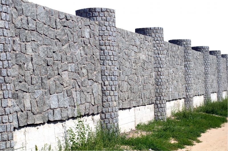 Stone Wall Repair in Center Point, TX