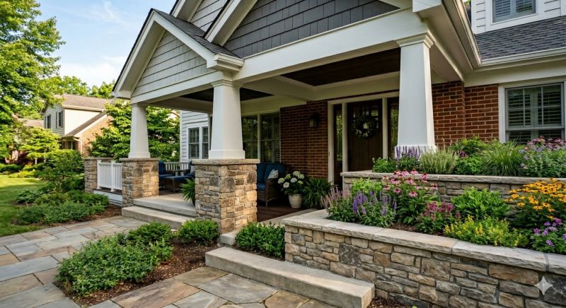 Stonework Installation in Ingram, TX